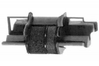NEUTRAL Farbrolle schwarz/rot, Gr.745