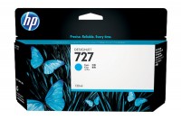 Hewlett Packard Tintenpatrone cyan High-Capacity (B3P19A, 727)