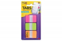 POST-IT Index Strong 25,4x38mm, 686-PGOT, 3-farbig/3x12 Tabs