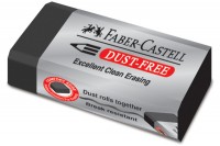 FABER-CASTELL Radierer Dust-free schwarz, 187171