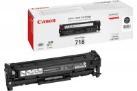Canon Toner-Kartusche schwarz 3400 Seiten (2662B002, CL-718BK)