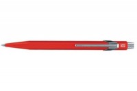 CARAN D'ACHE Kugelschreiber 849 Metall, 849.02, rot, nachfüll., Schrift rot