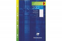 CLAIREFONTAINE Ringbucheinlagen A4, 1752, 5 mm kariert 100 Stück CLAIREFONTAINE Ringbucheinlagen A4, 1752, 5 mm kariert 100 Stück