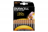 DURACELL Plus Power AAA/LR03 20 Stück, 4-020146