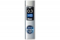 PENTEL Bleistiftmine Ain Stein 0.3mm, C273-HBO, schwarz/15 Stück HB
