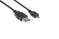 LINK2GO USB 2.0 Cable, A - Micro-B, US2313KBB, male/male, 2.0m
