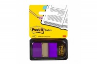 POST-IT Index Tabs 25.4x43.2mm, 680-8, violett/50 Tabs
