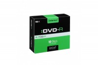 INTENSO DVD-R Slim 4.7GB, 4801652, 16x Printable  10 Pcs