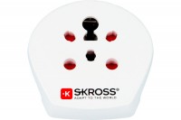 SKROSS Country Adapter India Israel Denmark to EU, 1.500217E