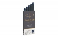 PARKER Tintenpatrone Quink Z 44, 1950385, schwarz-blau 5 Stück PARKER Tintenpatrone Quink Z 44, 1950385, schwarz-blau 5 Stück