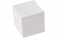 BÜROLINE Zettelbox Papier 90x90mm weiss, 80gr. 700 Blatt, 376460