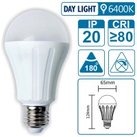 LED-Leuchte mit E27 Sockel, 11 Watt (entspricht ca. 110 Watt), daylight