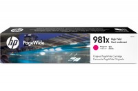 Hewlett Packard Tintenpatrone magenta High-Capacity 10000 Seiten (L0R10A, 981X)