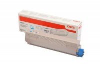 OKI Toner-Kit cyan High-Capacity 10000 Seiten (46443103)