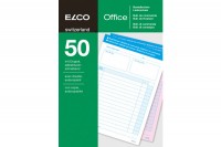 ELCO Bestellung/Lieferschein A5, 74593.19, 60g  50x2 Blatt