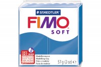 FIMO Knete Soft  56g, 11059-37, blau