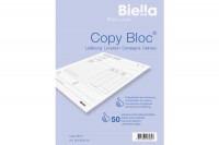 BIELLA Liefers. COPY-BLOC D/F/I/E A6, 512625, selbstdurchschreib. 50x2 Blatt