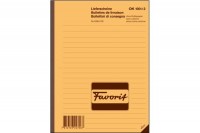 FAVORIT Lieferscheine rot/weiss,D/F/I,durchschreib., 8284 OK