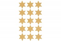 Z-DESIGN Sticker Sterne Weihnachten gold 2 Stück, 4112