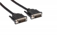 LINK2GO DVI-D Cable, dual link, DV2013KBB, male/male, 2.0m
