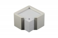 ARLAC Zettelbox Memorion, 257.14, weiss 10x10cm