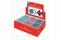 FABER-CASTELL Gomme Art Eraser 3 couleurs ass., 127124 FABER-CASTELL Gomme Art Eraser 3 couleurs ass., 127124