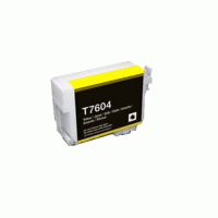 Epson T760440 kompatible Tintenpatrone yellow, 32 ml.