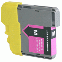 Tintenpatrone magenta, High Capacity 10.6 ml. kompatibel zu Brother LC-980M, LC-1100M