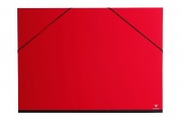 CLAIREFONTAINE Zeichenmappe  52x72cm, 44405C, rot