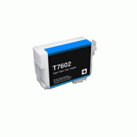 Epson T760240 kompatible Tintenpatrone cyan, 32 ml.