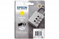 Epson Tintenpatrone Padlock gelb 650 Seiten (C13T35844010, T3584)