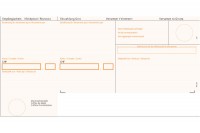 SIMPLEX Einzahlungsschein ESR A4, 38213, orange, 90g 100 Stück