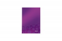 LEITZ Notizbuch WOW A5, 46281062, kariert, 90g  violett