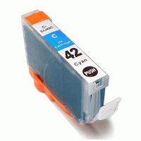 Canon CLI-42C kompatible Tintenpatrone cyan, 13,4 ml