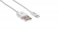 LINK2GO USB Lightning Sync cable, SY1000FWB, 1.0m