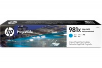Hewlett Packard Tintenpatrone cyan High-Capacity 10000 Seiten (L0R09A, 981X)