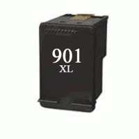 Tintenpatrone schwarz No. 901XL. 20ml. kompatibel zu HP CC654AE
