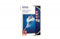Epson Ultra Glossy Photopapier weiss 10 x 15 cm (C13S041943)