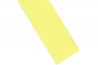 MAGNETOPLAN Ferrocard Etiketten 50x15mm, 1286202, gelb  115 Stück