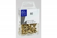 ALCO Musterbeutel-Klammern 3/17 mm, 332A, Messing 80 Stück