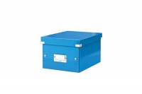 LEITZ Click & Store Ablagebox A5, 60430036, blau metallic