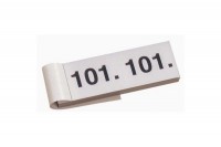 SIMPLEX Garderobenblock Nr. 101-200, 13077, weiss 100 Blatt