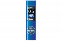 PENTEL Bleistiftmine Ain Stein 0.5mm, C275-HBO, schwarz/40 Stück HB PENTEL Bleistiftmine Ain Stein 0.5mm, C275-HBO, schwarz/40 Stück HB