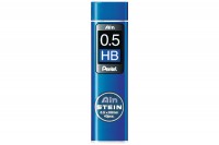 PENTEL Bleistiftmine Ain Stein 0.5mm, C275-HBO, schwarz/40 Stück HB