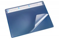 LÄUFER Schreibunterlage 65x50cm, 47605, Durella SOFT  blau
