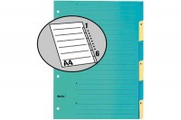BIELLA Register Karton farbig A4, 462446, 1-Jun