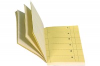 BIELLA Bonblock BONOPLAN 10.5x20cm, 580300.2, gelb, 1-360 60/60 Blatt
