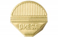 OMEGA Eckklammern, 1000/22, gold  1000 Stk.