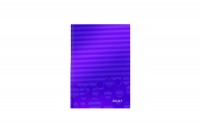LEITZ Notizbuch WOW A5, 46271062, liniert, 90g  violett