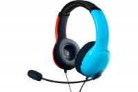 PDP LVL40 Wired Headset-Blue/Red for Nintendo Switch, 500162EUB